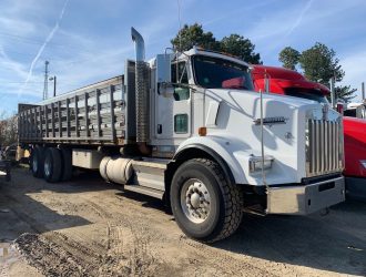 2008 KENWORTH T800 STAKE BODY TRUCK 233582