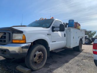 1999 FORD F550 SUPER DUTY SERVICE TRUCK A85762