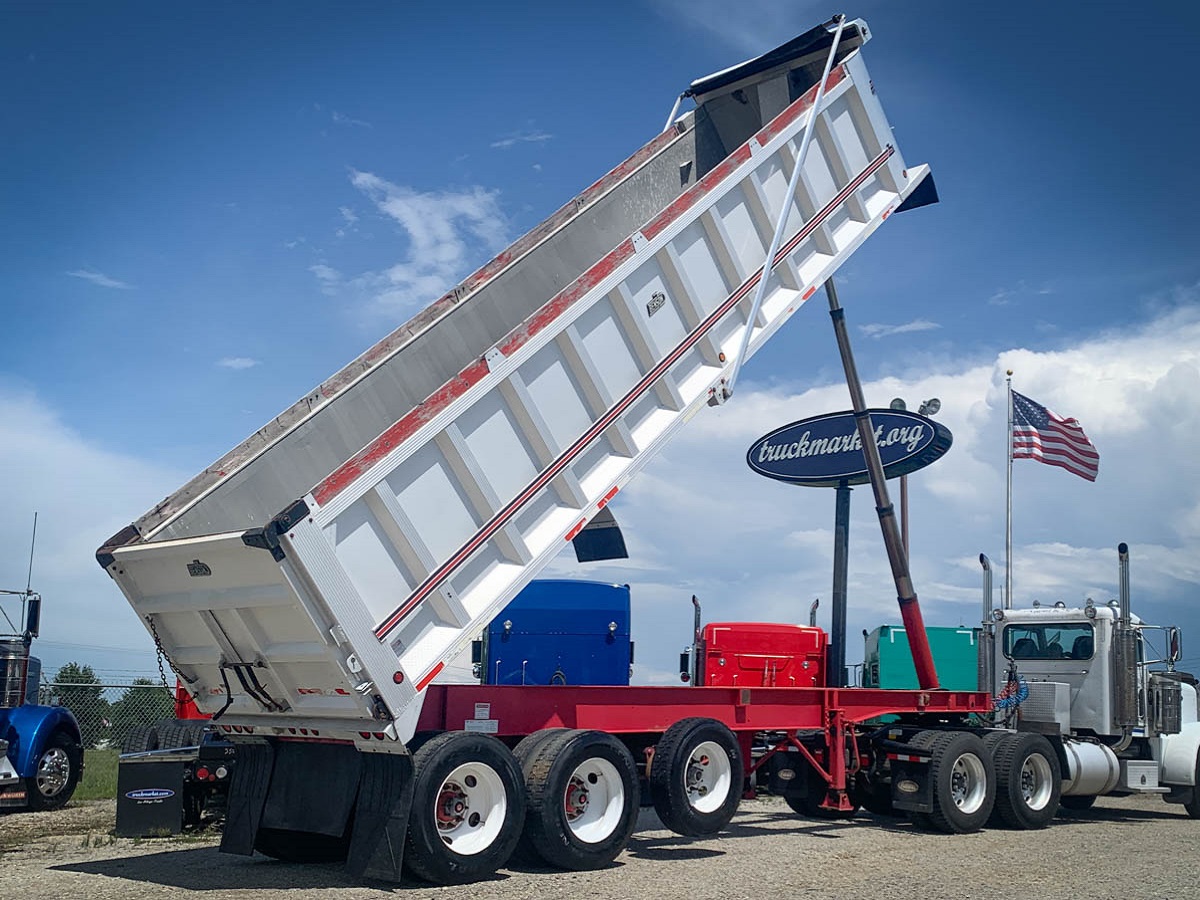 1999 BENSON 30' END DUMP TRAILER