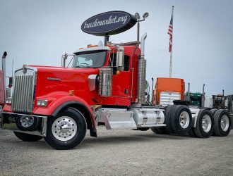 2018 KENWORTH W900L TRI AXLE GLIDER KIT 255057