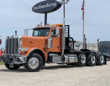 2012 PETERBILT 389 TRI AXLE HYDRAULIC WINCH TRUCK 142878