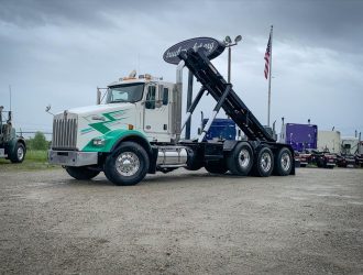 2012 KENWORTH T800 ROLL-OFF TRUCK 310712