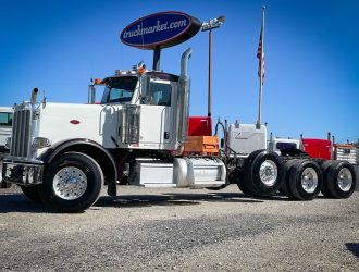 2012 PETERBILT 388 TRI AXLE DAYCAB 136717