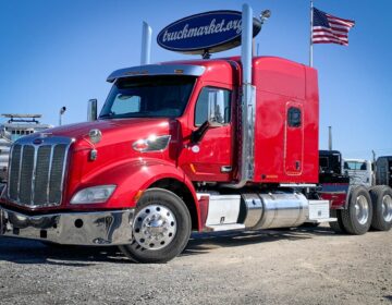 2007 PETERBILT 378 KNUCKLE BOOM FLATBED TRUCK 664229