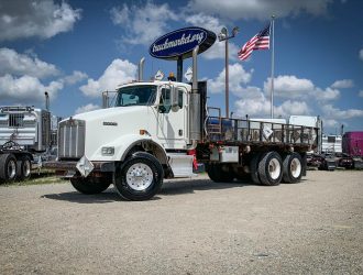 2007 KENWORTH T800 STAKE BODY TRUCK 207788