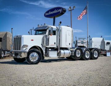 2012 PETERBILT 388 TRI AXLE SLEEPER 168318