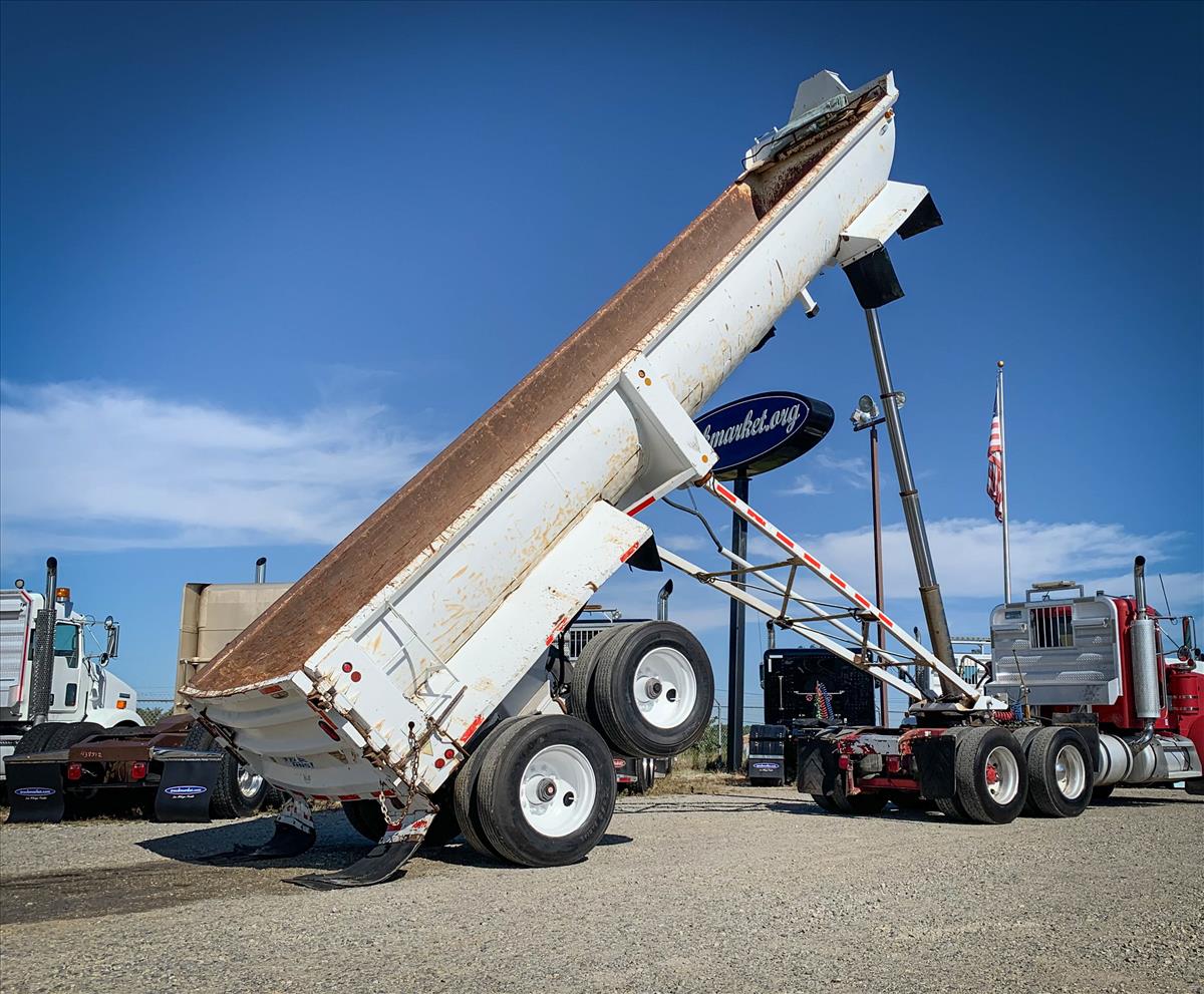 1985 FRUEHAUF END DUMP TRAILER