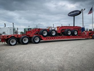 1986 SIEBERT 2/3/2 LOWBOY TRAILER 111005