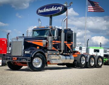 2017 KENWORTH W900L TRI AXLE PRE ELOG GLIDER KIT 205301SL