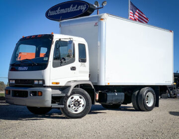 2007 ISUZU FTR BOX TRUCK 700918