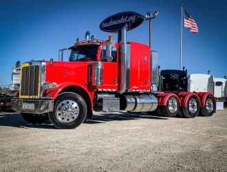 2014 PETERBILT 388 TRI AXLE SLEEPER 226046