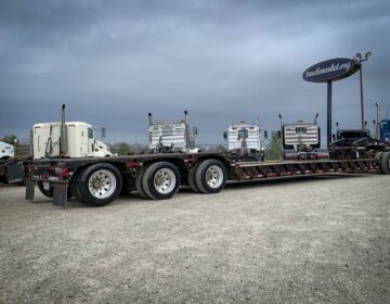 2005 LOAD KING 553 SS LOWBOY TRAILER 025511