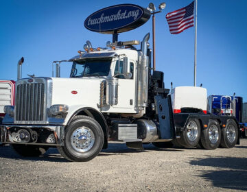 2013 PETERBILT 388 TRI AXLE HYDRAULIC WINCH TRUCK 181964