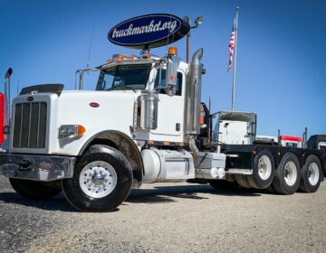 2008 PETERBILT 367 TRI AXLE HYDRAULIC WINCH TRUCK 760046