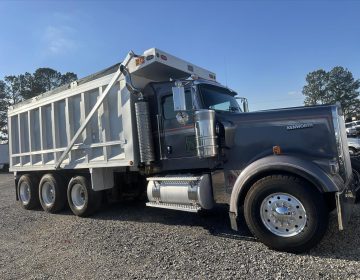 2014 Kenworth W900l Tri Axle Dump Truck Glider 420364