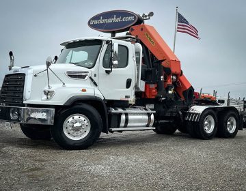 2017 Freightliner 114sd Crane Truck Jh6065