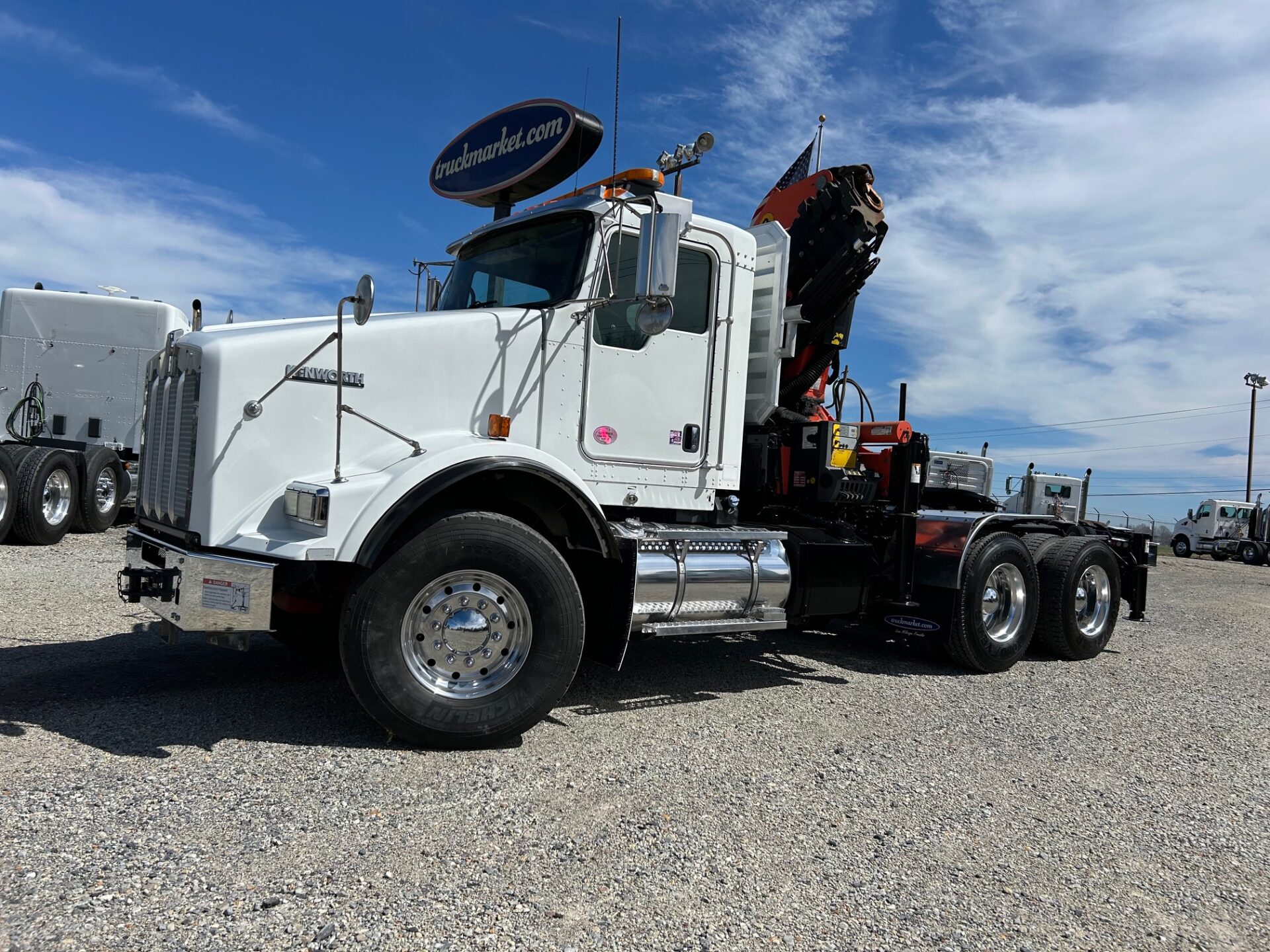 2016 KENWORTH T800 CRANE TRUCK