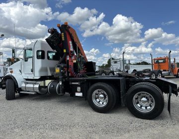 2018 Kenworth T800 Knuckleboom Crane Truck 210907