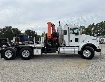 2018 Kenworth T800 Crane Truck 210908