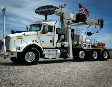 2022 KENWORTH T800 TRI AXLE CRANE TRUCK 151554