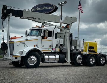 2022 KENWORTH T800 TRI AXLE CRANE TRUCK 151554