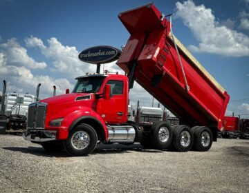 2022 KENWORTH T880 TRI AXLE DUMP TRUCK 499763